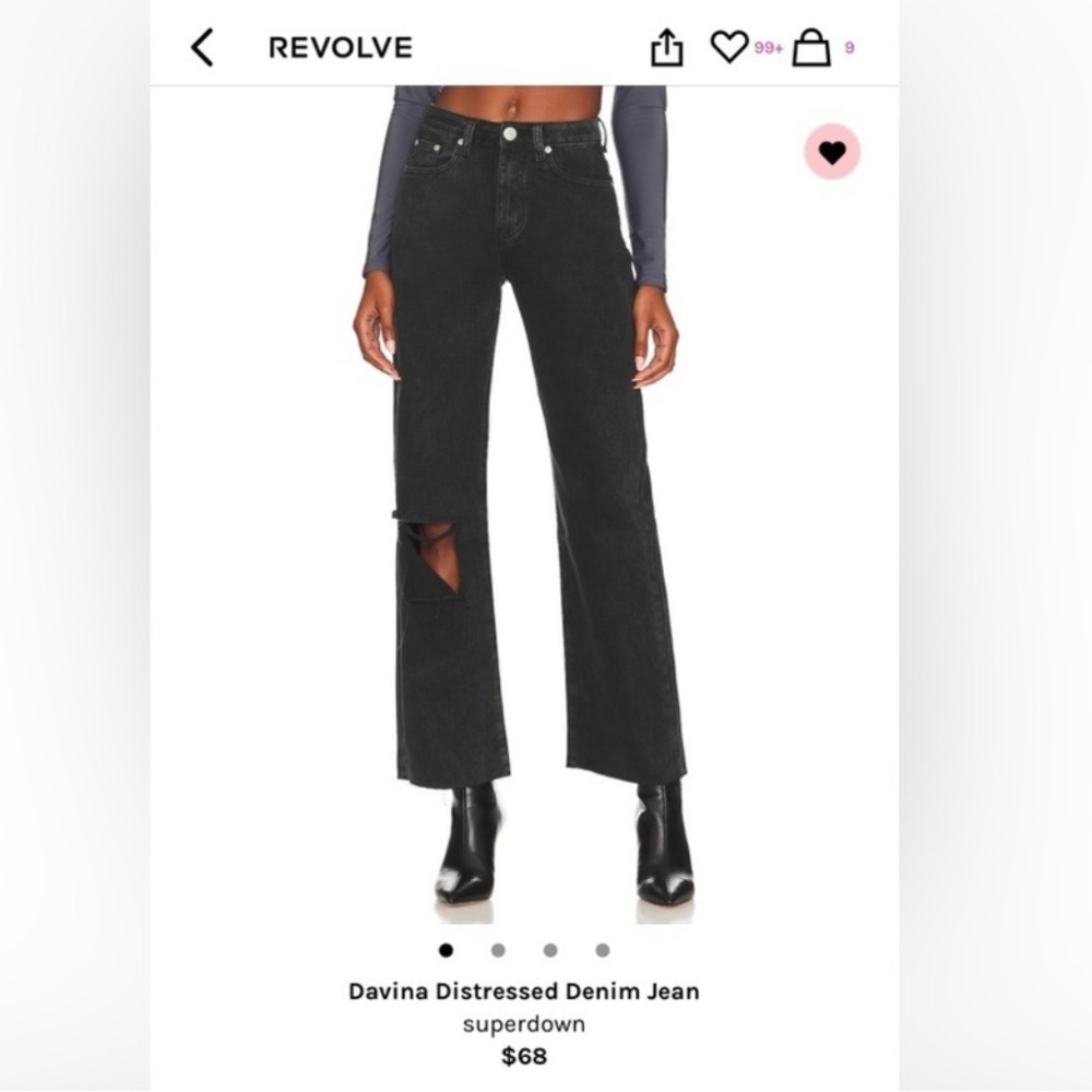 Superdown Davina Distressed Jean